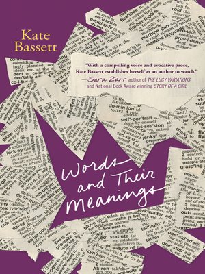 cover image of Words and Their Meanings